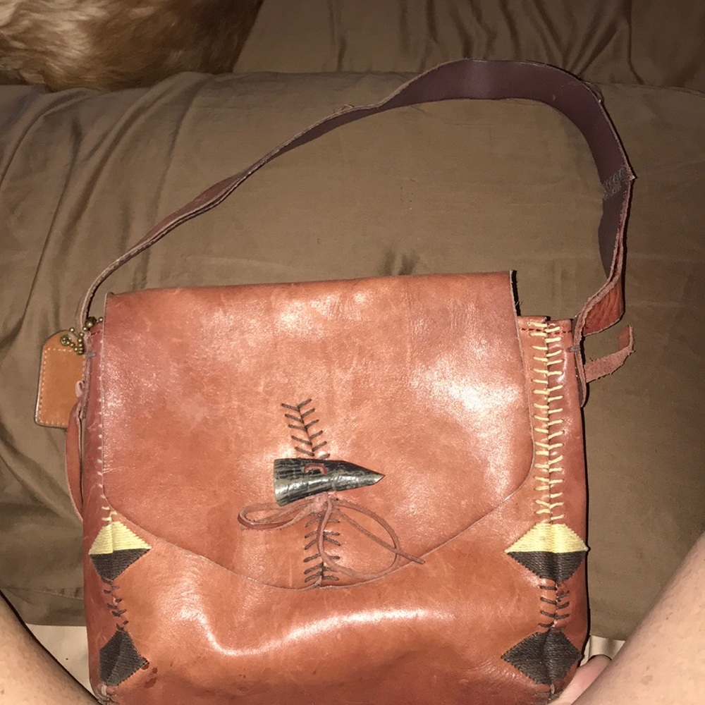 Beautiful maroon handbag